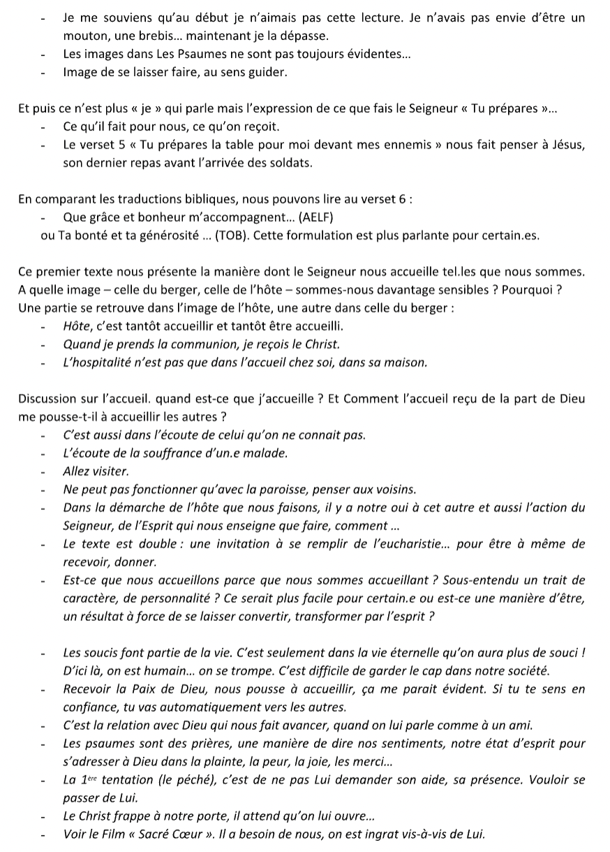 Rencontres bibliques 2